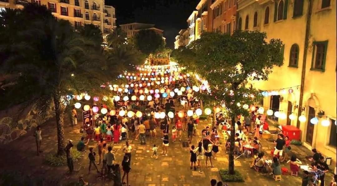 ホテル Khach San Chia Khoa Vang - Mien Phi 2 Xe Dap 1 Phong Tham Quan Dia Trung Hai - Tt Hoang Hon フーコック エクステリア 写真